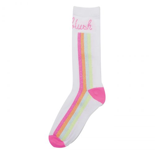Girls White Billieblush Rainbow Socks 101579 by Billieblush from Hurleys