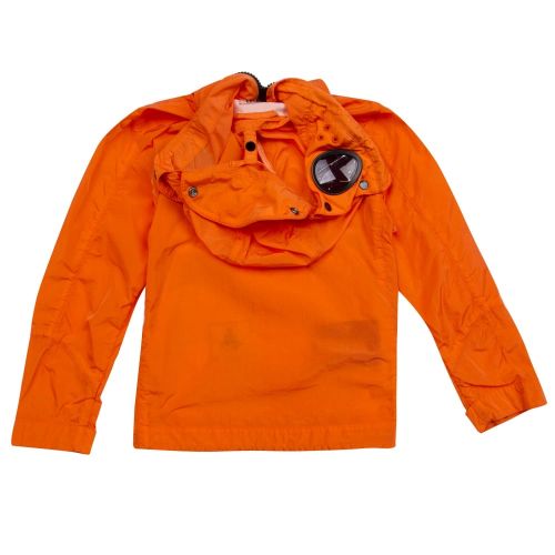 Boys Orange Goggle Hooded Jacket 21096 by C.P. Company Undersixteen from Hurleys