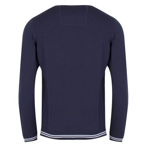 Athleisure Mens Navy A Rimex Knitted Jumper 26618 by BOSS from Hurleys