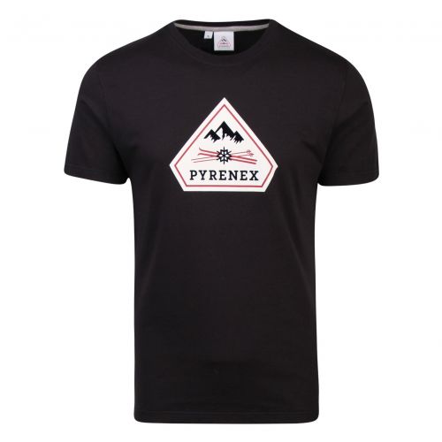 Mens Deep Ink Karel Logo S/s T Shirt 85478 by Pyrenex from Hurleys