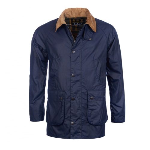 Heritage Mens Indigo SI Bedale Waxed Jacket 11911 by Barbour from Hurleys