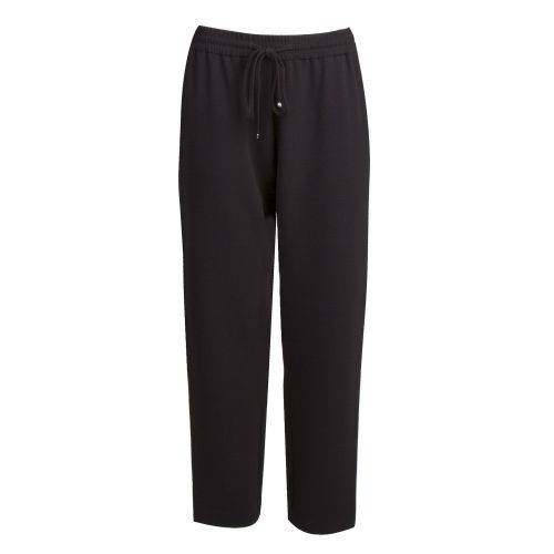 Casual Womens Black Safalir Trim Trousers 28556 by BOSS from Hurleys