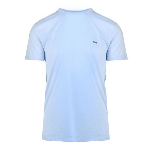 Mens Sky Blue Classic Pima S/s T Shirt 97773 by Lacoste from Hurleys