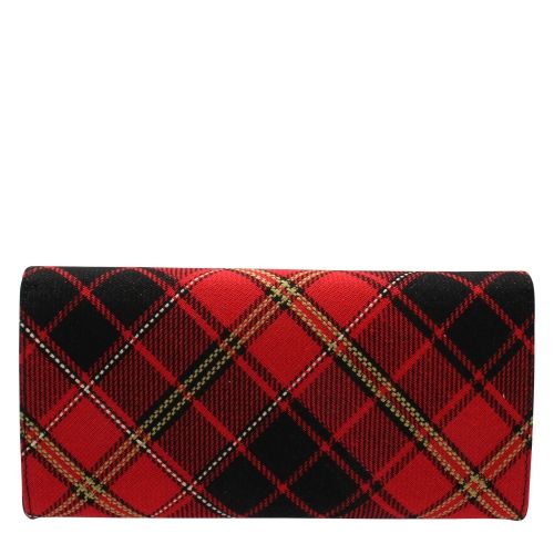 Womens Red Tartan Lisa Envelope Clutch Bag 54538 by Vivienne Westwood from Hurleys
