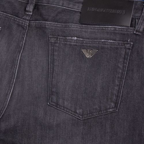 Mens Washed Black J75 Slim Fit Jeans 55587 by Emporio Armani from Hurleys
