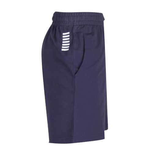Mens Navy Train Core ID Sweat Shorts 30652 by EA7 from Hurleys