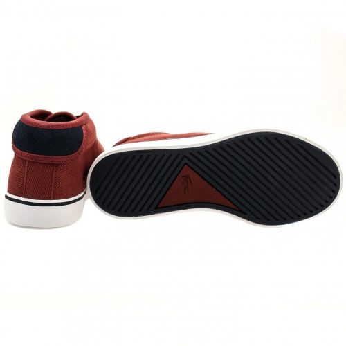 Child Red Ampthill 116 Trainers (10-1) 25054 by Lacoste from Hurleys