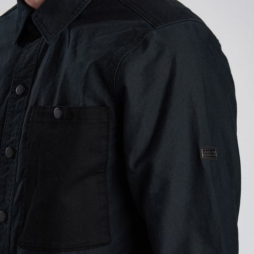 Mens Black Dual Overshirt 46528 by Barbour International from Hurleys