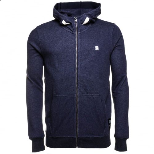 Mens Sartho Blue Varos Hooded Sweat Top 54301 by G Star from Hurleys