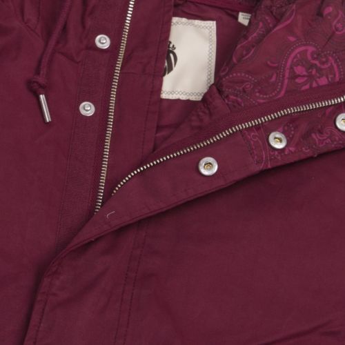 Mens Red Branded Hooded Zip Up Jacket 49203 by Pretty Green from Hurleys