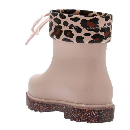 Girls Blush Glitter Mini Rain Boots (4-9) 91793 by Mini Melissa from Hurleys