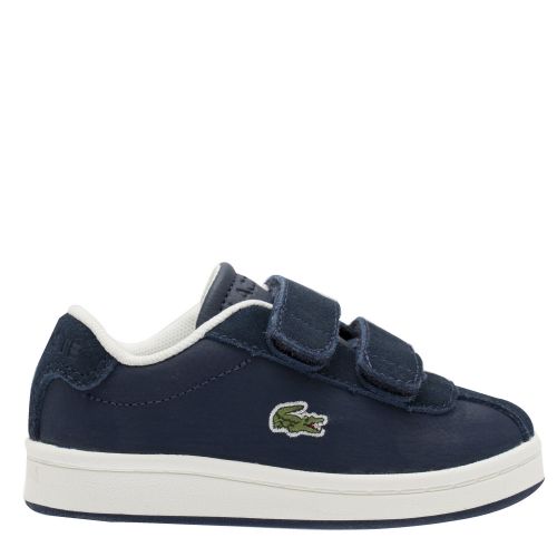 Infant Navy/Off White Masters Trainers (3-9) 34794 by Lacoste from Hurleys