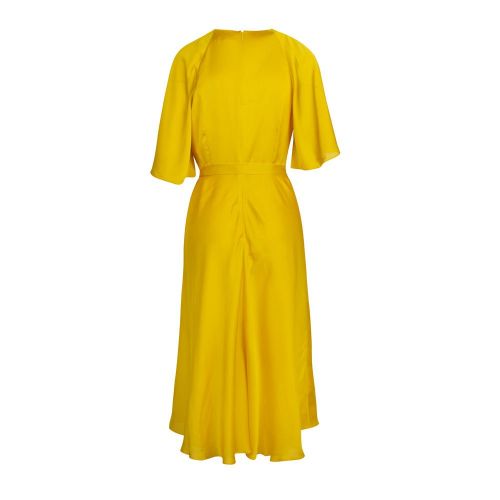 Womens Yellow Hariiet Tea Midi Dress 83229 by Ted Baker from Hurleys