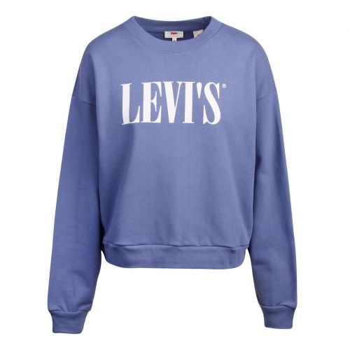 Womens Colony Blue Graphic Diana Sweat Top 76846 by Levi's from Hurleys