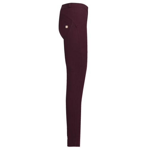 Womens Burgundy Mid Rise Skinny Jeans 34003 by Freddy from Hurleys