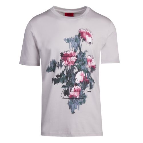 Mens Grey Droses S/s T Shirt 36837 by HUGO from Hurleys