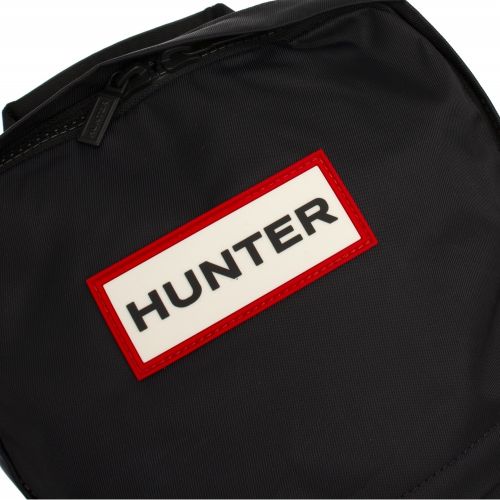 Mens Black Original Nylon Backpack 59621 by Hunter from Hurleys