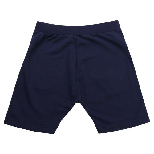 Boys Eclipse Blue Logo Front Sweat Shorts 108499 by Dsquared2 from Hurleys