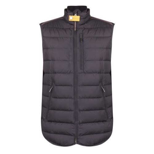 Mens Black Perfect Padded Gilet 32156 by Parajumpers from Hurleys