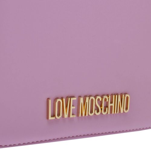 Womens Bright Pink Mini Top Handle Crossbody Bag 88982 by Love Moschino from Hurleys