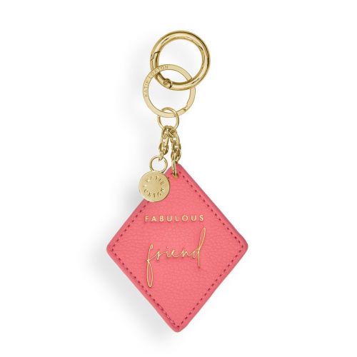 Pink Fabulous Friend Keyring 84416 by Katie Loxton from Hurleys