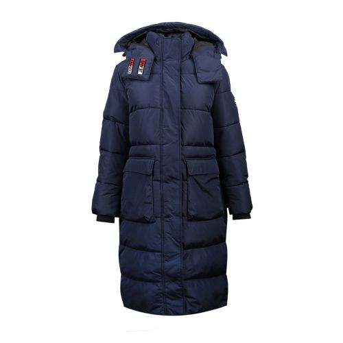 Womens Twilight Navy Oversized Puffer Coat 99151 by Tommy Jeans from Hurleys
