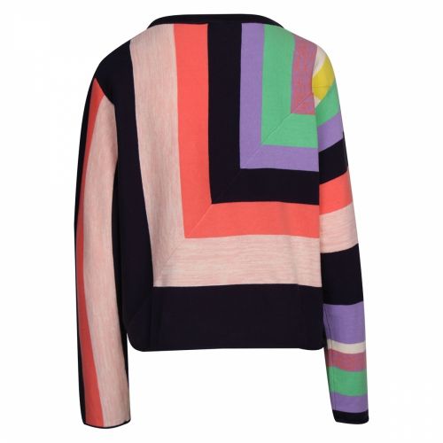 Womens Multicoloured Zig Zag Wide Neck Knitted Top 40824 by PS Paul Smith from Hurleys