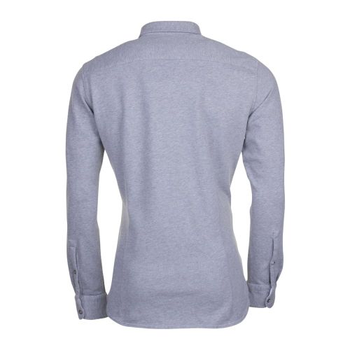 Orange Mens Light Grey Cattitude Jersey L/s Shirt 9371 by BOSS from Hurleys