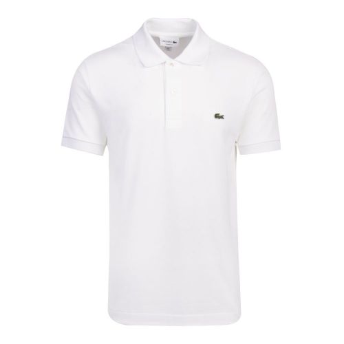 Lacoste Polo Shirt Mens White Classic L.12.12 S/s