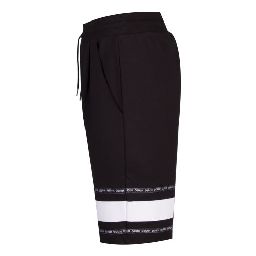 Mens Black Dorts Sweat Shorts 42648 by HUGO from Hurleys