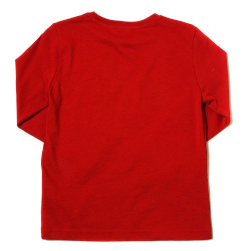 Boys Red Logo L/s Tee Shirt 16678 by BOSS from Hurleys