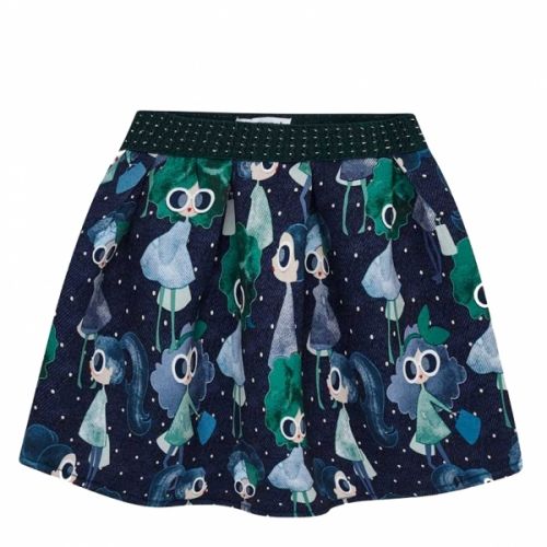 Girls Green Doll Skirt 48502 by Mayoral from Hurleys