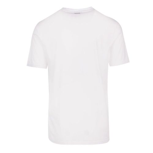 Casual Mens White Tlogo Graphic S/s T Shirt 93886 by BOSS from Hurleys
