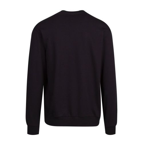Mens Black Embroidered Logo Sweat Top 82413 by Paul And Shark from Hurleys