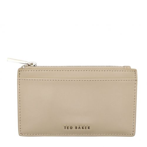 Womens Natural Samie Coated Zip Credit Card Holder 103114 by Ted Baker from Hurleys