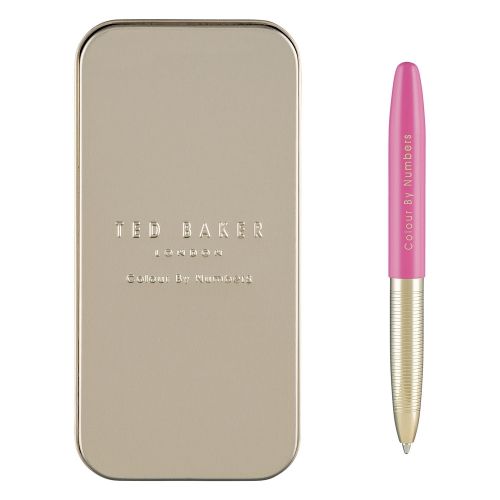 Womens Pink/Gold Pocket Pen 41977 by Ted Baker from Hurleys