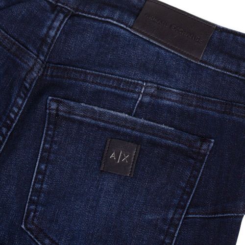 Womens Mid Blue J12 Cropped Jegging Jeans 91691 by Armani Exchange from Hurleys