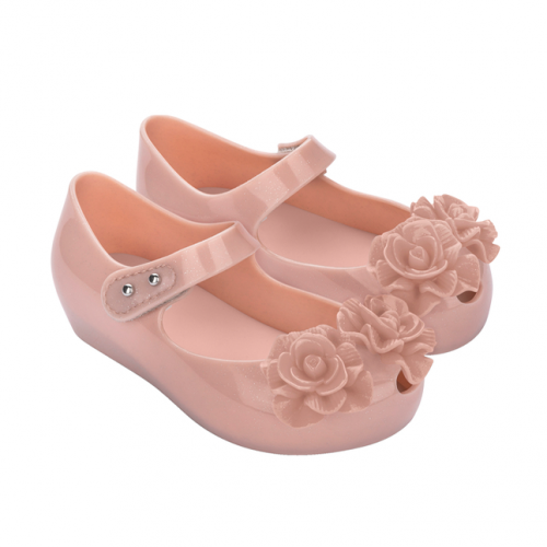 Girls Shimmer Mini Ultragirl Garden Shoes (4-9) 100362 by Mini Melissa from Hurleys
