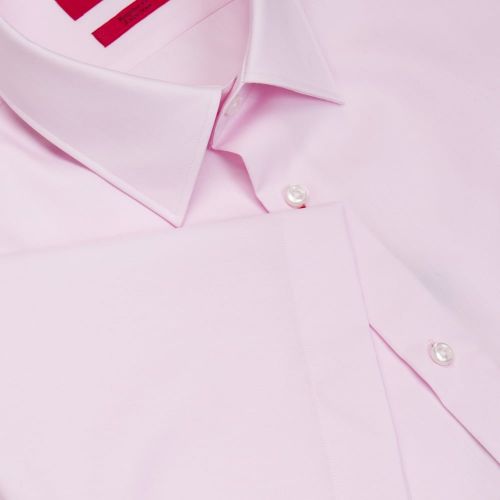 Mens Light Pink C-Enzino Regular S/s Shirt 23432 by HUGO from Hurleys