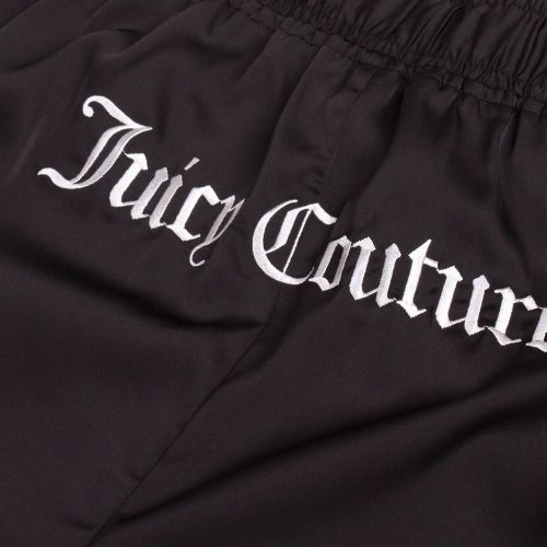 Womens Black Pia Satin Lounge Shorts 94925 by Juicy Couture from Hurleys