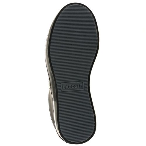 Child Black Straighset Trainers (10-1) 62685 by Lacoste from Hurleys