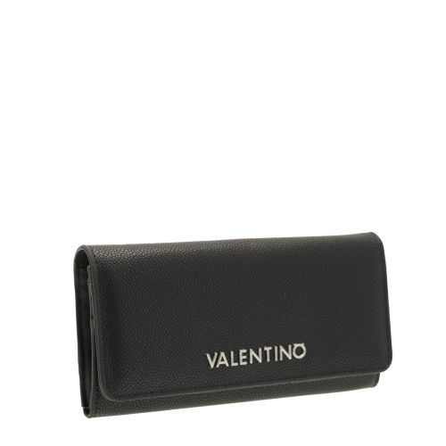 Womens Black Divina Fold Over Purse 33672 by Valentino from Hurleys
