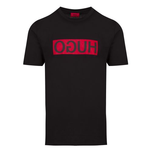 Mens Black Dicagolino194 S/s T Shirt 44999 by HUGO from Hurleys