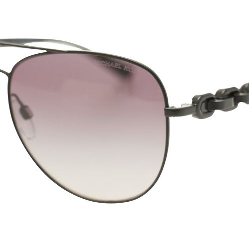 Womens Matte Black Pandora Sunglasses 10712 by Michael Kors from Hurleys