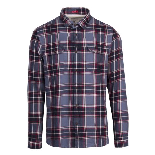 Steve McQueen™ Collection Mens Blue Bill Check L/s Shirt 46464 by Barbour from Hurleys
