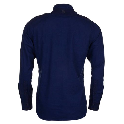 Mens Dark Police Blue Powel L/s Shirt 6511 by G Star from Hurleys