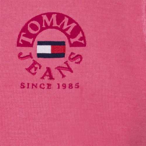 Womens Garden Rose Crop Timeless Circle Tank Top 103348 by Tommy Jeans from Hurleys
