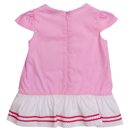 Baby Pink Frill Dress 6267 by Armani Junior from Hurleys