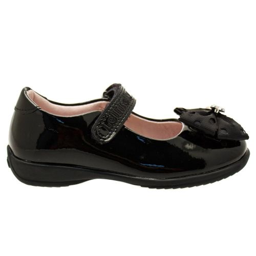 Girls Black Patent Priscilla F-Fit Shoes (25-35) 62773 by Lelli Kelly from Hurleys