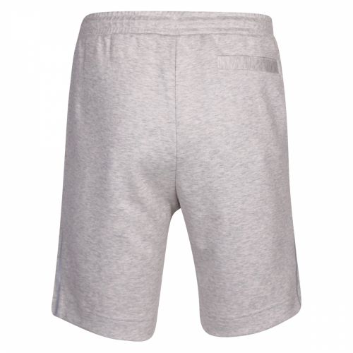 Athleisure Mens Light Grey Headlo Logo Sweat Shorts 36877 by BOSS from Hurleys